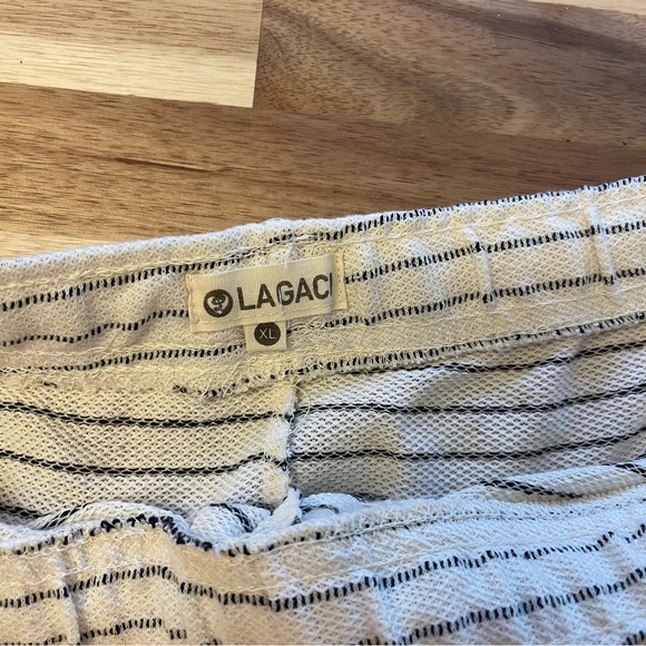 French Terry Striped Hoodie & Short Set - Picture 4 of 5